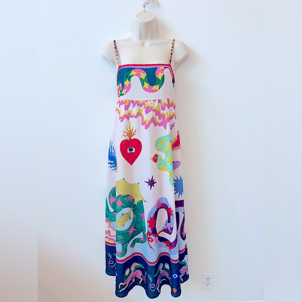 Colorful fun and comfortable dress